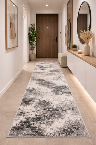 Traverse Hol - Traversa Covor, Itea 42016, Gri, Latime 80 cm, Diverse Lungimi