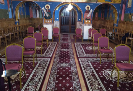 Traversa Covor, Lotos 15032, Grena, Model Bisericesc, Latime 60 cm [5]