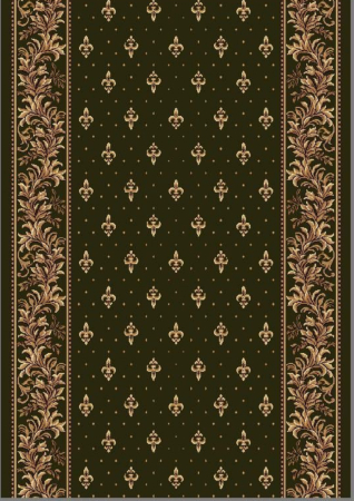 Traversa Covor, Lotos 15033-310, Verde, Latime 150 cm, Diverse Lungimi [4]