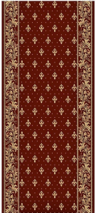 Traversa Covor, Lotos 15033, Grena, Model Bisericesc, Latime 120 cm [1]