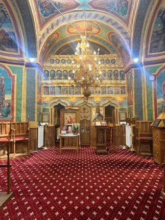 Traverse Bisericesti - Traversa Lotos 15033-W, Grena , Latime 200 cm, Diverse Lungimi