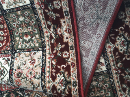 Traversa Covor, Lotos 1518, Rosu, Latime 120 cm, Diverse Lungimi, 1800 gr/mp [1]