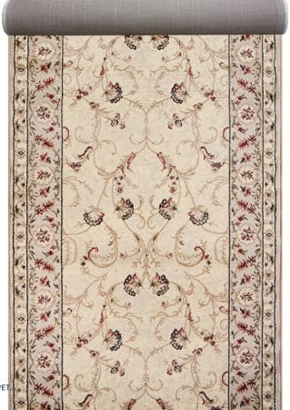 Traverse Hol - Traversa Covor, Lotos 523, Bej, Latime 60 cm, Diverse Lungimi, 1800 gr/mp