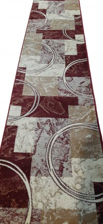 Traversa Covor, Lotos 15001, Grena / Crem, Latime 150 cm, Diverse Lungimi, 1800 gr/mp [8]