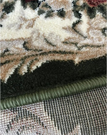 Traversa Covor, Lotos 574, Verde, Latime 80 cm, Diferite Lungimi, 1800 gr/mp [2]
