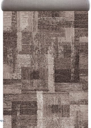 Traversa Covor, Mira 24007, Maro, Latime 150 cm, Diverse Lungimi Traverse Moderne si Geometrice - Traversa Covor, Mira 24007, Maro, Latime 150 cm, Diverse Lungimi