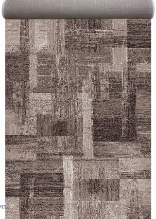 Traversa Covor, Mira 24007, Maro, Latime 60 cm, Diverse Lungimi Traverse Moderne si Geometrice - Traversa Covor, Mira 24007, Maro, Latime 60 cm, Diverse Lungimi