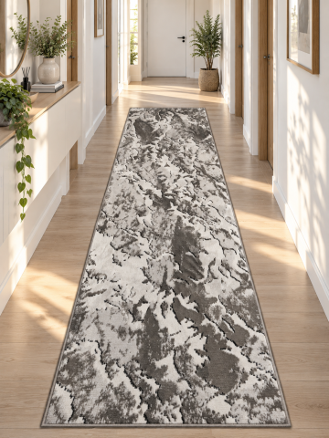 Traverse Dormitor - Traversa Moderna, Frida 11971, Gri, Latime 100 cm, Diverse Lungimi