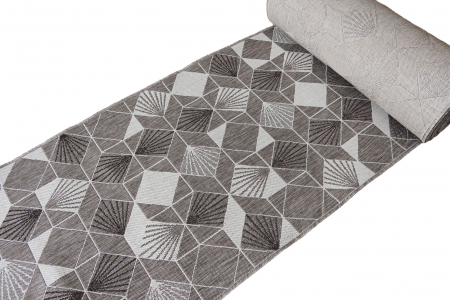 Traversa Covor, Trio 29003, Crem / Caramiziu, Latime 100x65 cm. [1]