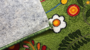 Traversa Flori, Verde, Latime 100 cm, Diverse Lungimi, 820 gr/mp [2]