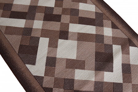 Traversa Model Print Scandinav, Maro / Bej, Suport Pasla, Latime 120 cm [1]