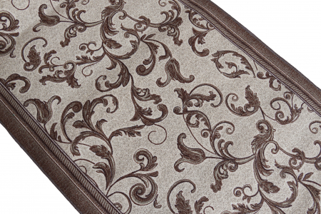 Traversa Model Print Parizh, Maro / Bej , Suport Pasla, Latime 60 cm [1]