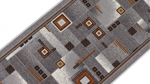 Traverse Dormitor - Traversa Model Print Dekart, Gri, Suport Pasla, Latime 200 cm, 820 gr/mp