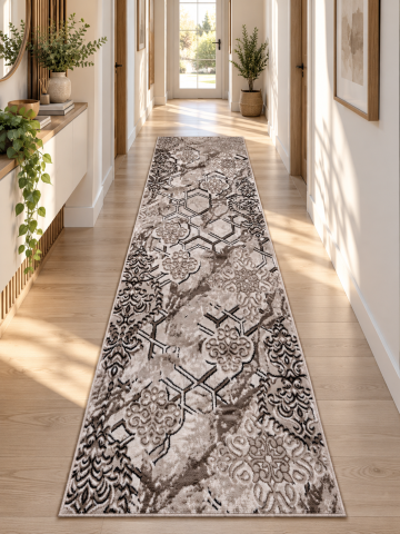 Traverse Hol - Traversa Moderna, Frida 12310, Gri, Latime 100 cm, Diverse Lungimi