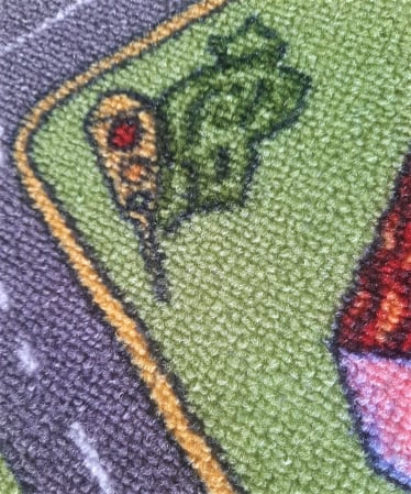 Traversa Pentru Copii, Drumulete 1129, Verde, Latime 100 cm, Diverse Lungimi [7]