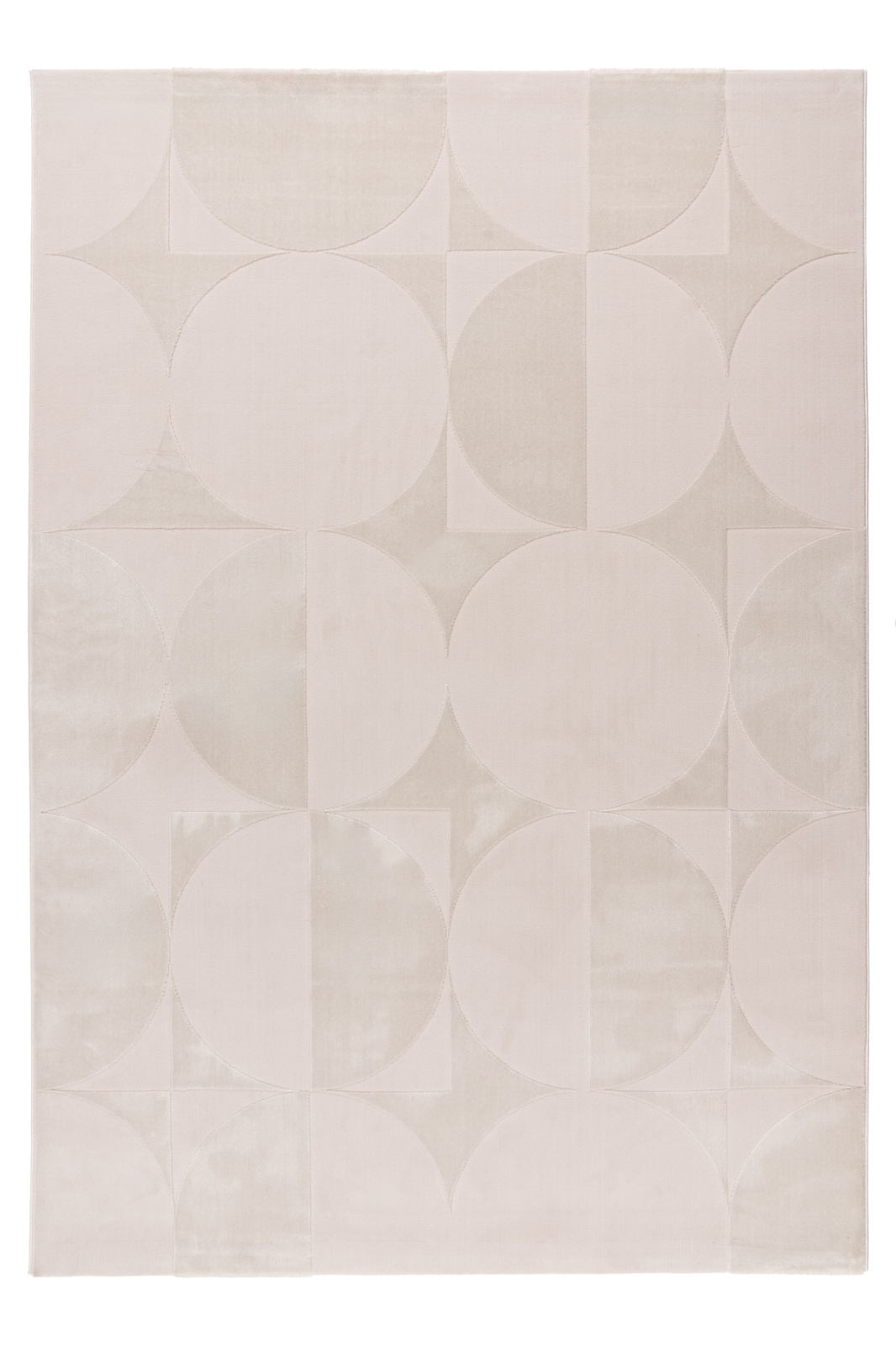Covor Abstract Model Stage 625, Bej, Marime 80 x 150 cm, Inaltime Fir 11 mm, 80% Polipropilena 20% Poliester, Living, Dormitor, Sufragerie, Birou [1]