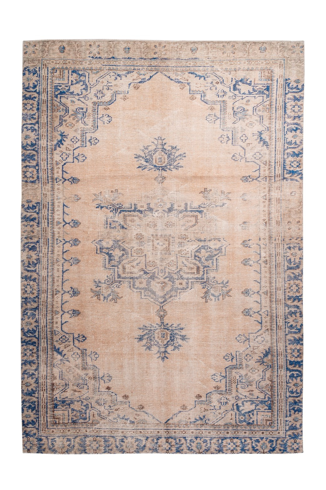 Covor Vintage Model Vintage 8406, Bej, Marime 140 x 200 cm, Inaltime Fir 8 mm, 100% Modacril, Living, Dormitor, Sufragerie, Birou [1]