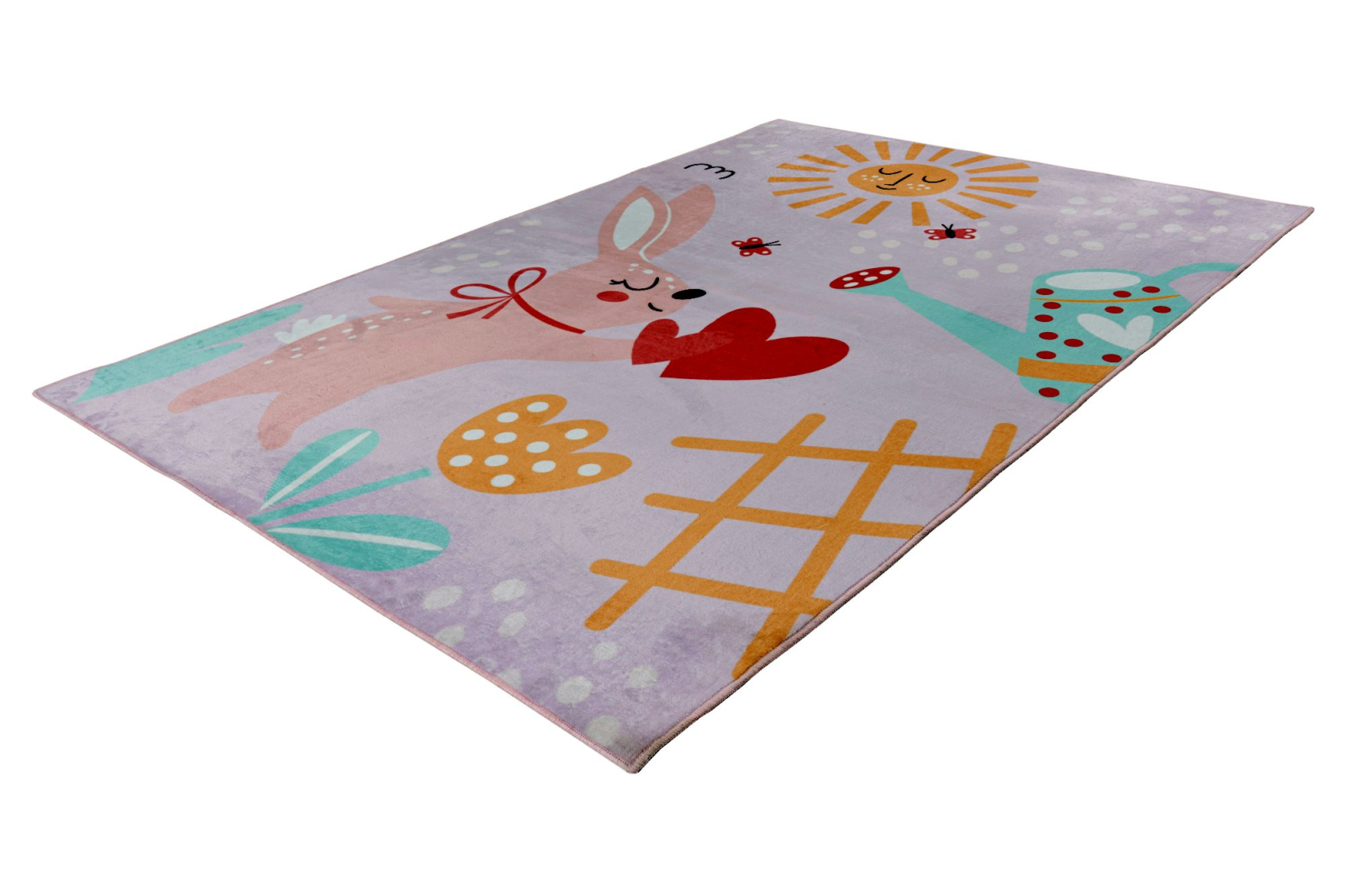 Covor Pentru Copii Model Wonder 131, Multicolor, Marime 115 x 160 cm, Grosime 6 mm, 100% Poliester, Camera Copiilor, Dormitor Copii, Spatiu de Joaca [2]