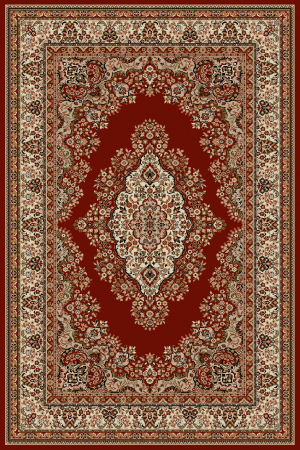 Covoare Living - Covor Clasic, Lotos 1524,Grena, Diverse Dimensiuni, 1800 gr/mp