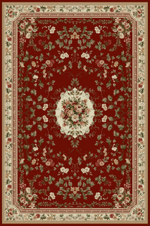 Covoare Living - Covor Clasic, Lotos 1525, Rosu, Diverse Dimensiuni, 1800 gr/mp