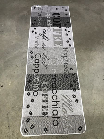 Covoare Bucatarie - Covor Antiderapant Pentru Bucatarie, Flex 19052-08, Gri, Diverse Dimensiuni, 1500 gr/mp