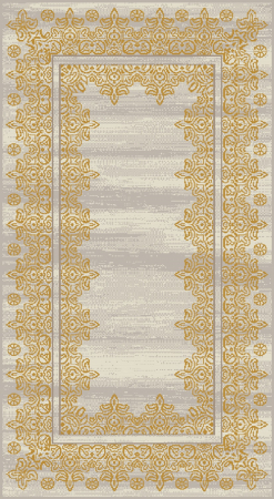 Covoare Living - Covor Modern, Iris Oriental, Auriu/Gri, Diverse Dimensiuni, 1800 gr/mp