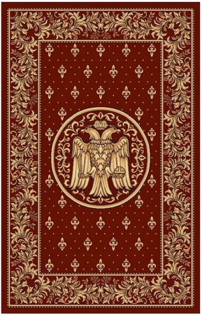 Covoare Bisericești - Covor Lotos, Model Bisericesc, 15032, Rosu, Diverse Dimensiuni, 1800 gr/mp