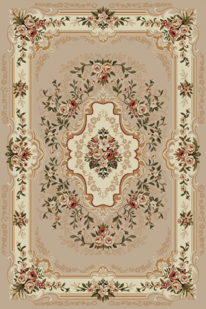 Covoare Living - Covor Clasic, Lotos 570, Bej / Crem, Diverse Dimensiuni, 1800 gr/mp
