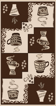 Covoare Bucatarie - Covor Antiderapant Pentru Bucatarie, Flex 950-91, Maro, Diverse Dimensiuni, 1500 gr/mp