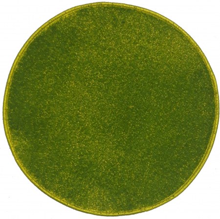 Covoare Living - Covor Modern, Kolibri 11000-130, Verde, Rotund, Diverse Dimensiuni, 2200 gr/mp