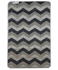 Covoare Living - Covor Antiderapant, Flex 19641-80, Negru/Gri, 75x150 cm, 1500 gr/mp