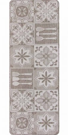 Covoare Bucatarie - Covor Antiderapant, Flex, 19691/111, Crem, Diverse Dimensiuni, 1500 gr/mp