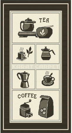 Covoare Bucatarie - Covor Antiderapant, Flex 953, Gri, 75x200 cm, 1500 gr/mp