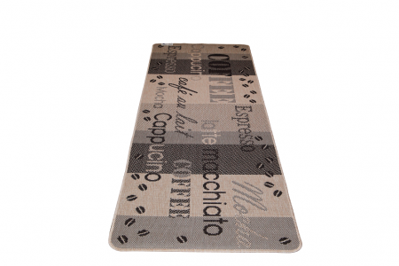 Covoare Bucatarie - Covor Antiderapant Pentru Bucatarie, Flex 19052-19, Maro / Bej, Diverse Dimensiuni, 1500 gr/mp