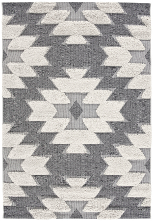 Covoare Exterior - Covor Belgian, Richmond 15553, Gri/Alb, Diverse Dimensiuni