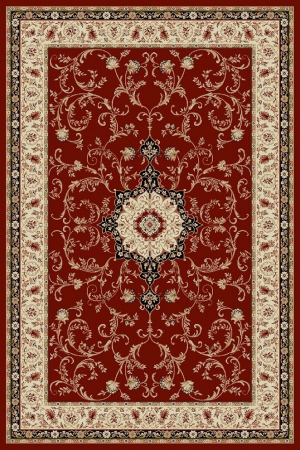 Covoare Living - Covor Clasic, Lotos 523, Grena, Diverse Dimensiuni, 1800 gr/mp