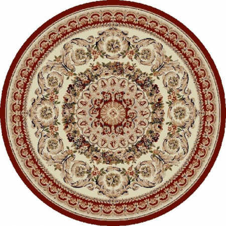 Covoare Living - Covor Clasic, Lotos 539, Grena, Rotund, Diverse Dimensiuni, 1800 gr/mp