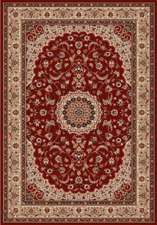 Covoare Clasice - Covor Clasic, Lotos 545, Grena, Diverse Dimensiuni