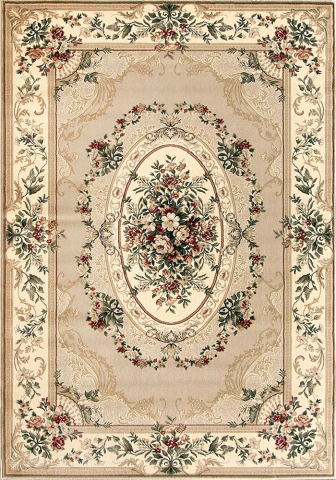 Covoare Clasice - Covor Clasic, Lotos 1557, Crem / Bej, Diverse Dimensiuni, 1800 gr/mp