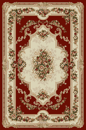 Covoare Living - Covor Clasic, Lotos 574, Grena , Diverse Dimensiuni, 1800 gr/mp