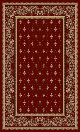 Covoare Bisericești - Covor Lotos, Model Bisericesc, 15033, Rosu, Diverse Dimensiuni
