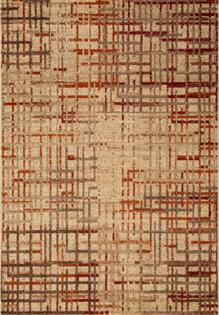 Covoare Living - Covor Model Orlando 5570, Maro/Portocaliu, Diverse Dimensiuni