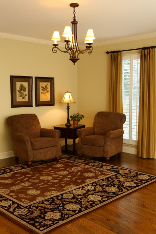 Covoare Living - Covor Model Vetro 1339D , Maro , Diverse Dimensiuni