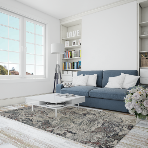 Covoare Moderne si Geometrice - Covor Modern, Anny 33020, Gri, Diverse Dimensiuni