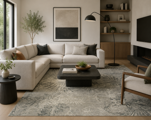 COVOARE - Covor Modern, Anny 33039, Gri, Diverse Dimensiuni