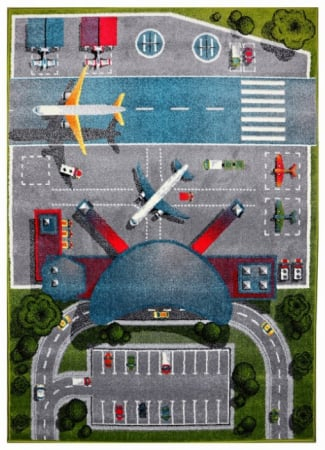 Covoare Copii - Covor Copii, Kolibri Aeroport 11543, Diverse Dimensiuni