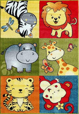 Covoare Copii - Covor Copii, Kolibri Animalute 11502, Diverse Dimensiuni