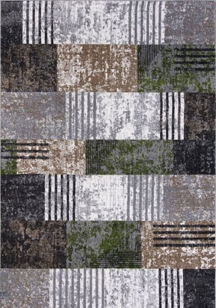 Covoare Living - Covor Modern, Kolibri 11583, Gri/Maro, Diverse Dimensiuni, 2200 gr/mp