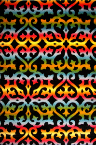 Covoare Living - Covor Modern, Kolibri Baroque 11020, Negru, 200x300 cm, 2300 gr/mp