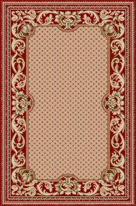 Covoare Living - Covor Clasic, Lotos 1568, Rosu, 200x300 cm, 1800 gr/mp